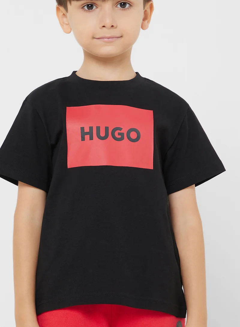 HUGO Kids Logo T-Shirt