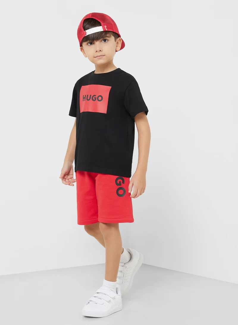 HUGO Kids Logo T-Shirt