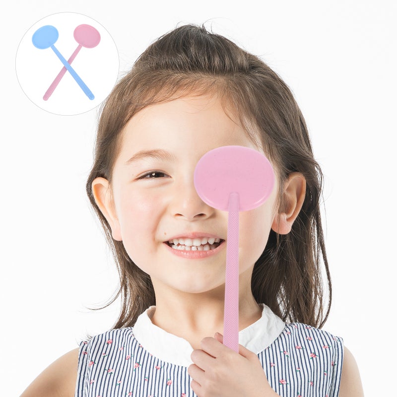 🧸 غطاء اختبار بصري لحجب لفحص الرؤية وكبار السن مجموعة ٦ قطع بلاستيك - Image 1