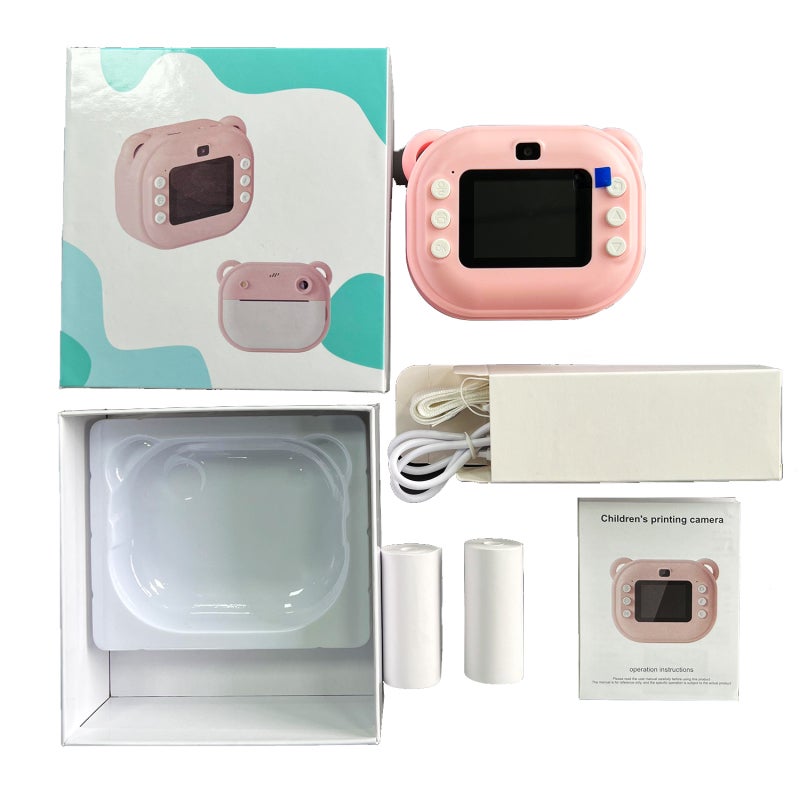 Children's Camera: 2-Inch High-Definition Display, 24MP Pixels, 1080P Recording - One-Click Print & Shoot, Kids’ Creative Camera for Toddlers & Young Photographers - Image 2