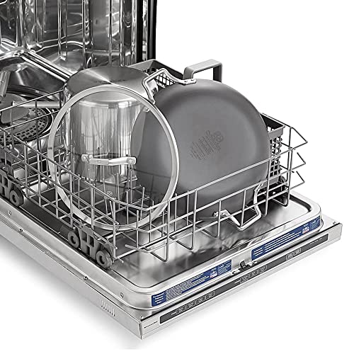 Calphalon بان كالفالون 1948256 سيغنيتشر هارد أنودايزد غير لاصق مع غطاء، 12"، أسود - Image 5