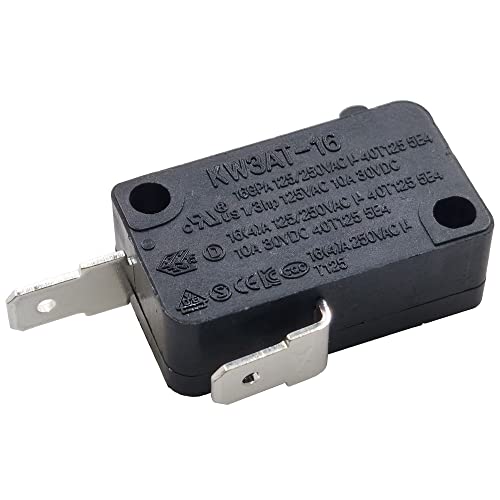 Yoiilnz KW3A/KW3AT Microwave Oven Door Interlock Switch 16A 125VAC/250VAC Microwave Oven Replacement Part Door Switch(2 Normally Open and 1 Normally Closed) - Image 4