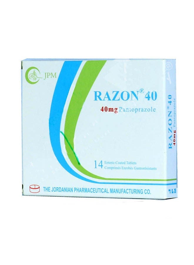 jpm Razon 40Mg Tab 14'S 