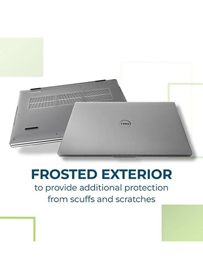 erorex - Protech Hard Shell Laptop Case Fits Dell Xps 17 9720 9710 9700 Precision Series 5770 5760 5750 Clamshell Slim And Lightweight Reliable Scratch Proof Clear Protective Cover - Image 1