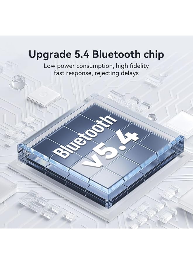 Excefore M10 Rgb Upgraded Bluetooth 5.4 Audio Receiver Transmitter For Tv, Home Stereo/Speakers, Bluetooth Audio Adapter With Display, Usb, Rca, 3.5Mm Aux, Fm Radio Input/Output - Image 2