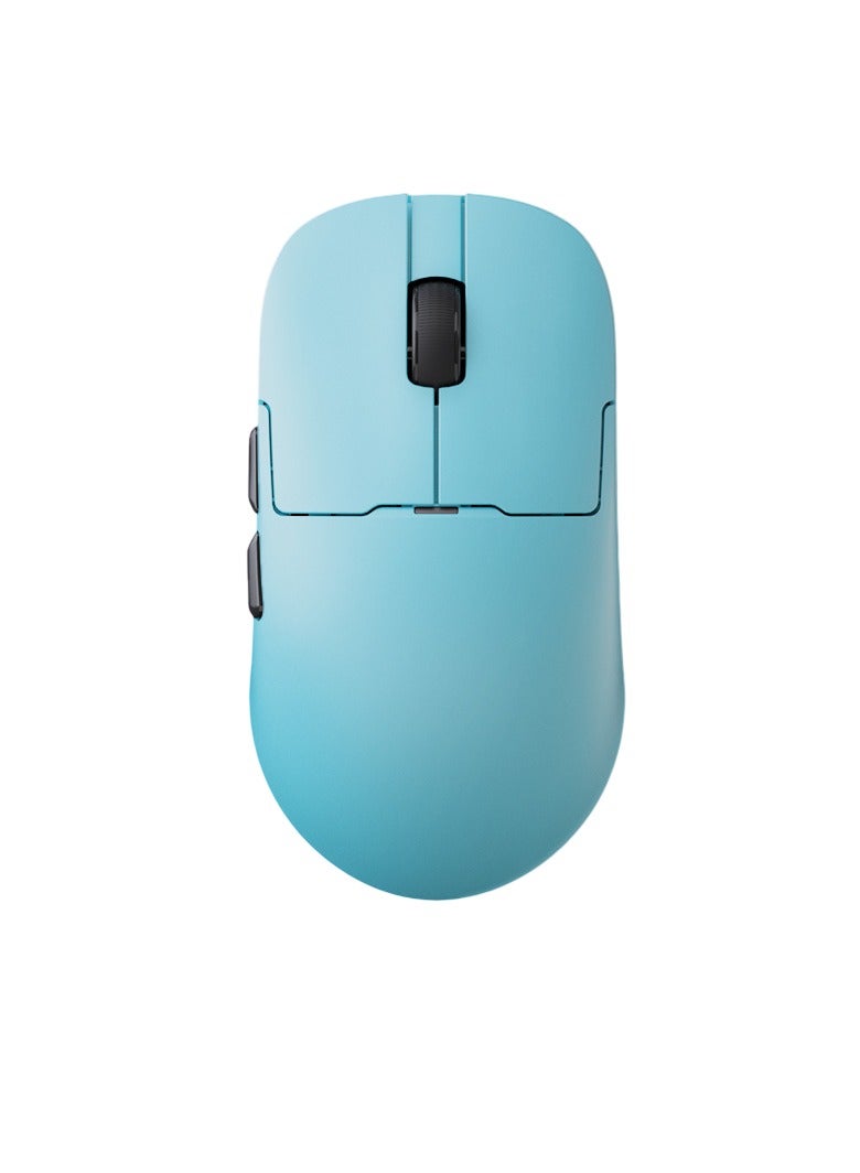 AJ159 Gaming Mouse, Lightweight And Portable Bluetooth Wireless Mouse, Fast Charging Ergonomic Design Computer Mouse For Gaming Home Office Work, (1pc, Blue, Three Modes AJ159) - Image 1