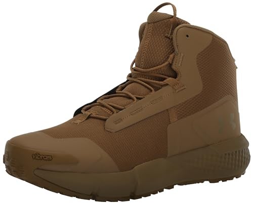 Under Armour Men's Charged Valsetz Mid, (200) Coyote/Coyote/Coyote, 15, US - Image 5