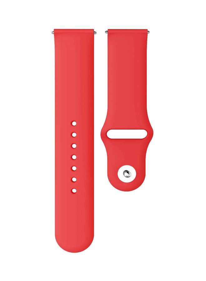 Perfii Replacement Band For Honor MagicWatch 2 46mm Red - Image 1