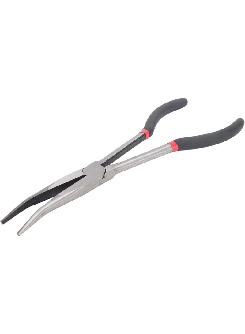 GGOOT Extended Handle Pliers  Extended Handle Pliers 25 Degree Elbow Extension Clamp Hand Tool Industrial Hardware 11in 280mm  - Image 5