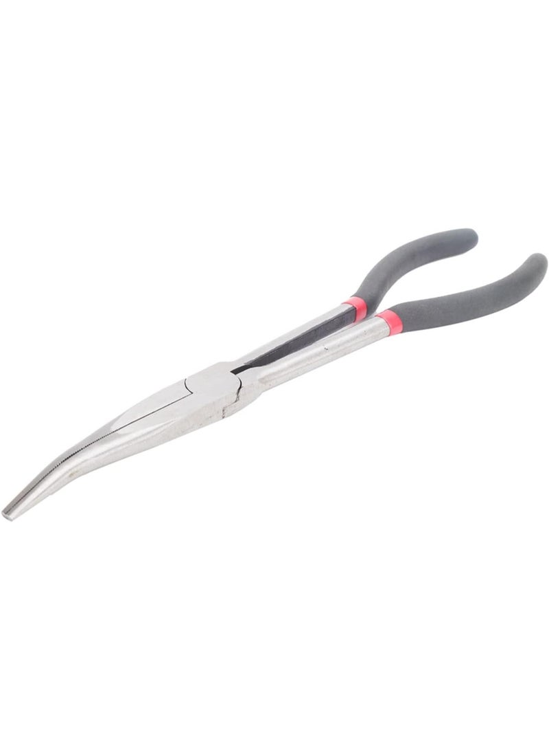 GGOOT Extended Handle Pliers  Extended Handle Pliers 25 Degree Elbow Extension Clamp Hand Tool Industrial Hardware 11in 280mm  - Image 1