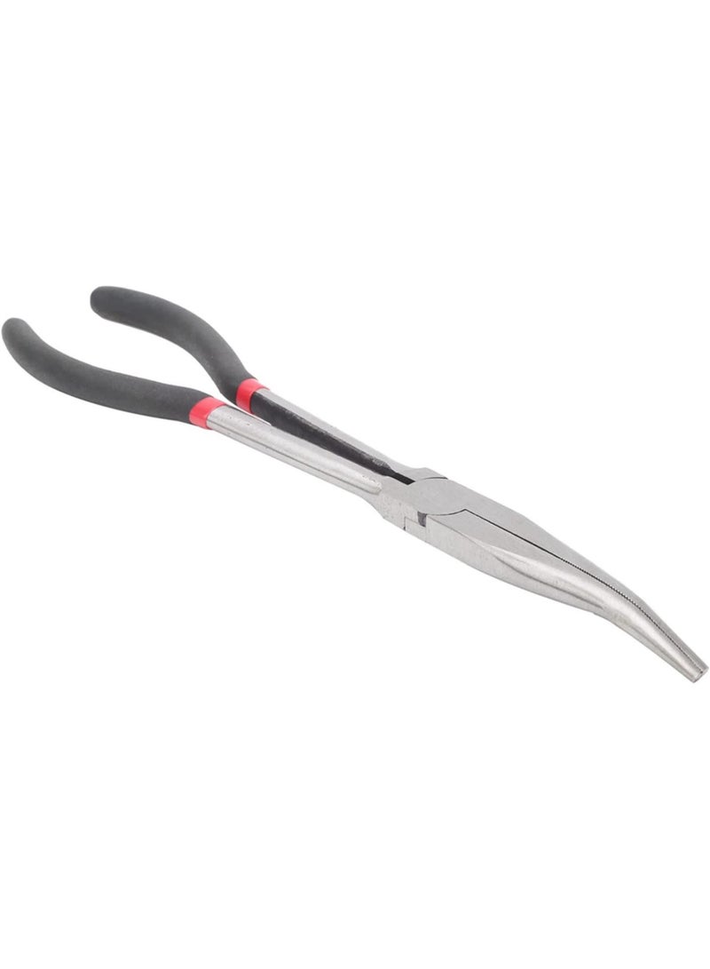 GGOOT Extended Handle Pliers  Extended Handle Pliers 25 Degree Elbow Extension Clamp Hand Tool Industrial Hardware 11in 280mm  - Image 3