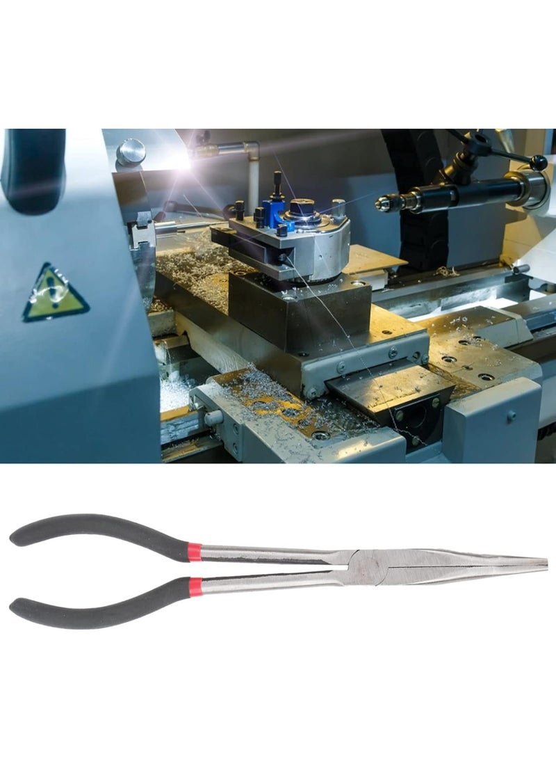 GGOOT Extended Handle Pliers  Extended Handle Pliers 25 Degree Elbow Extension Clamp Hand Tool Industrial Hardware 11in 280mm  - Image 4