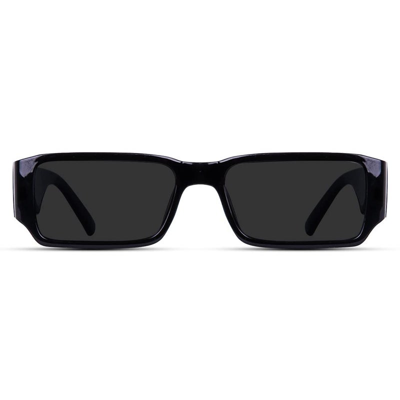 CREATURE Mc Stan Rectangle Retro Vintage Narrow Unisex Polarized Sunglasses Small Narrow Square Sun Glasses - Image 3