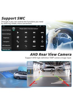 RAYMOS Toyota Camry Car Stereo 2006-2011 Android Screen Support Apple Carplay Android Auto Wireless Fast Interface AHD Camera Included SIM Card Support Bluetooth 4GB RAM 10 Inch Touchscreen  - Image 4