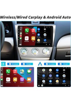 RAYMOS Toyota Camry Car Stereo 2006-2011 Android Screen Support Apple Carplay Android Auto Wireless Fast Interface AHD Camera Included SIM Card Support Bluetooth 4GB RAM 10 Inch Touchscreen  - Image 2