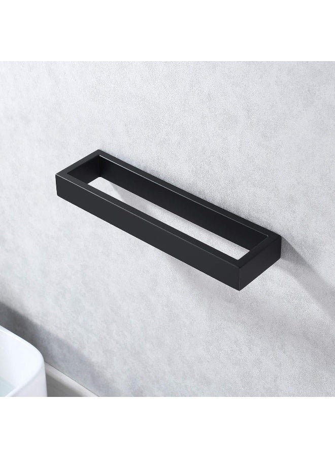 Kes KES Hand Towel Holder Black Towel Ring 10 Inch Towel Holder Matte Black Modern Wall Mount SUS304 Stainless Steel  - Image 4