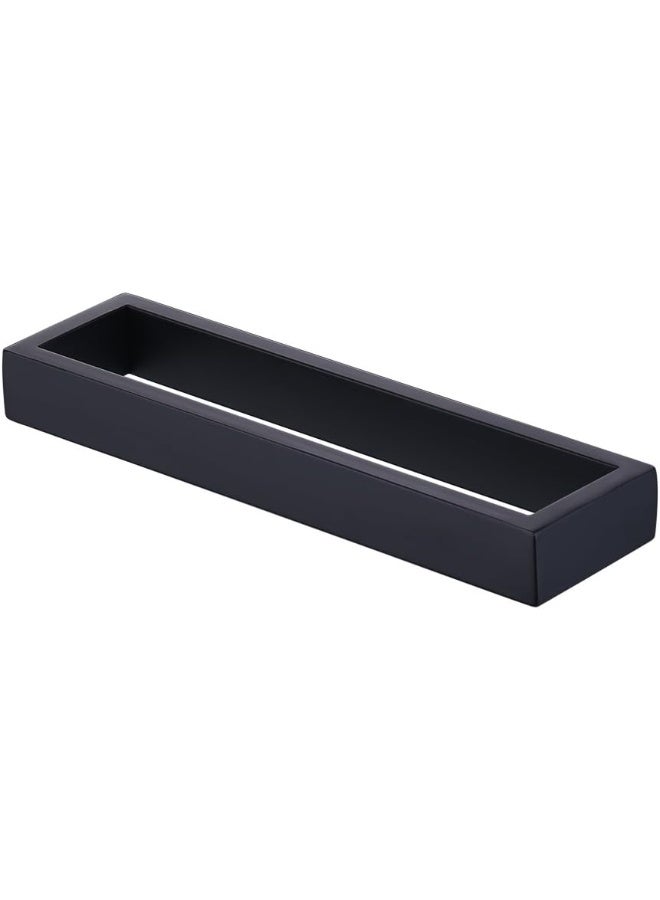 Kes KES Hand Towel Holder Black Towel Ring 10 Inch Towel Holder Matte Black Modern Wall Mount SUS304 Stainless Steel  - Image 2