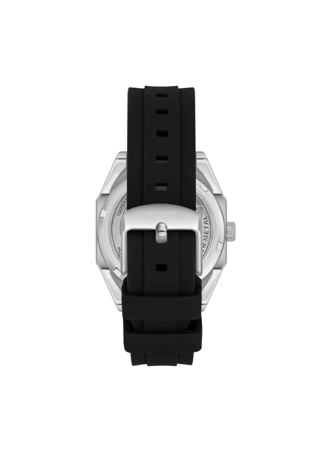 Lee Cooper Men's Silicone Multi Function Watch LC08061.399 - 37 mm