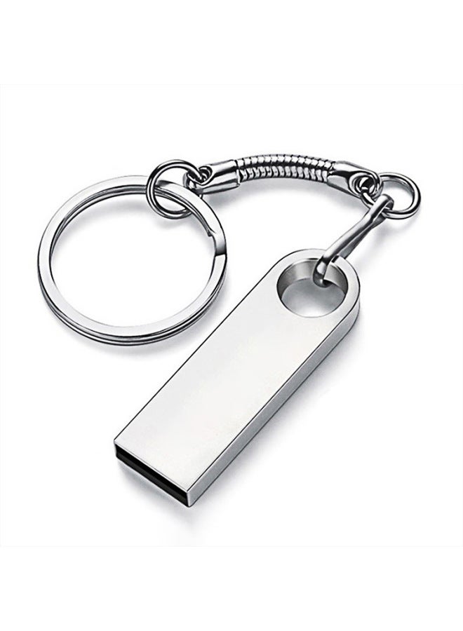U Disk 32gU Disk Car U Disk Lossless Music 16gU Disk Metal U Disk Rotating U Disk 64GSE9 USB Disk-Capacity:3.0 Silver 128g  - Image 4