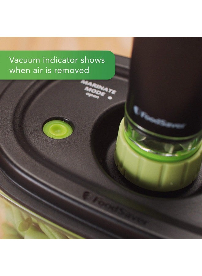 FoodSaver فود سيفر 2129973 للحفظ والتتبيل 10 أكواب حاوية فراغية - للحفظ السريع أو التخزين في الفريزر والمخزن - Image 5