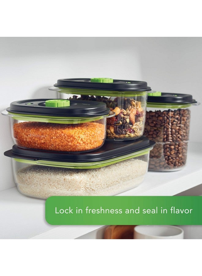 FoodSaver فود سيفر 2129973 للحفظ والتتبيل 10 أكواب حاوية فراغية - للحفظ السريع أو التخزين في الفريزر والمخزن - Image 2