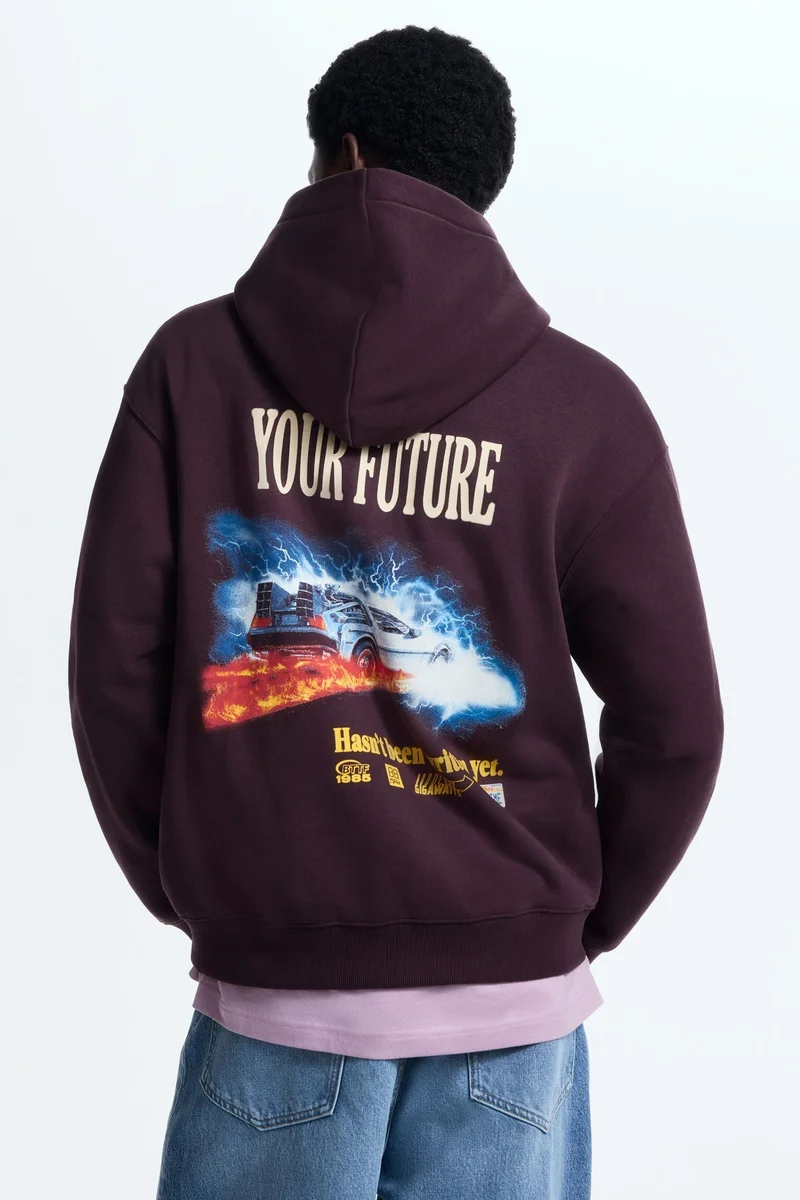 H&M  Relaxed Fit Hoodie for Men | Best Price UAE