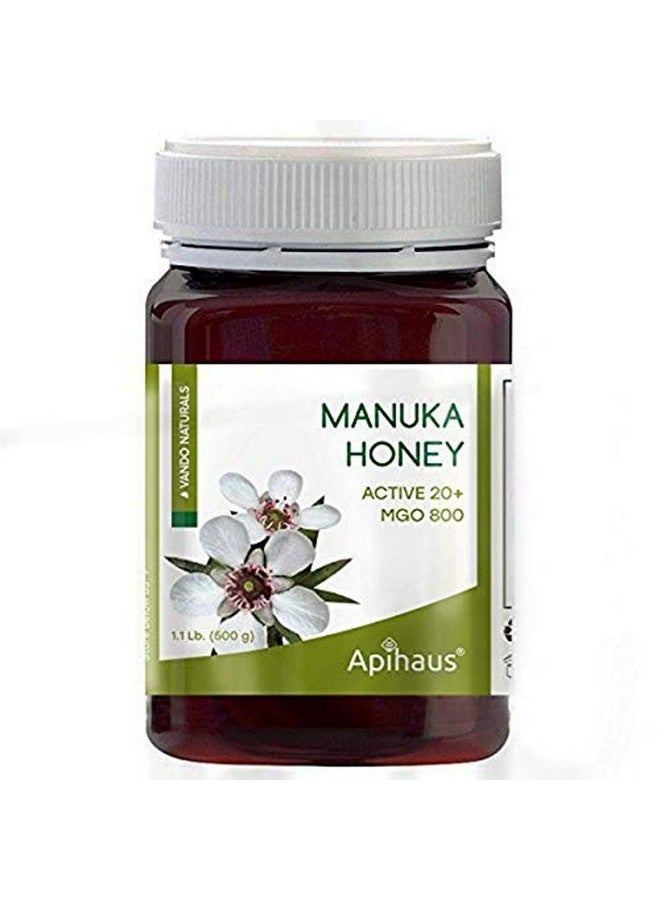 APIHAUS MANUKA HONEY MGO 800 ACTIVE 20+ 1.1 LB