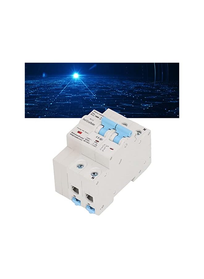 promass Wifi Circuit Breaker, DIN Rail Installation AC230V 2P Smart Circuit Breaker Timing Delay Function for Enterprises (32A) - Image 2