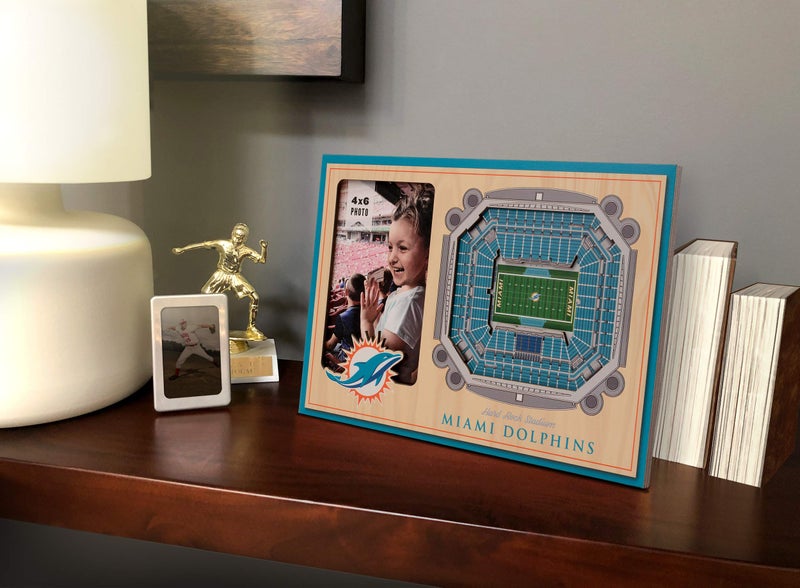 YouTheFan NFL Miami Dolphins 3D StadiumViews Picture Frame - Image 2