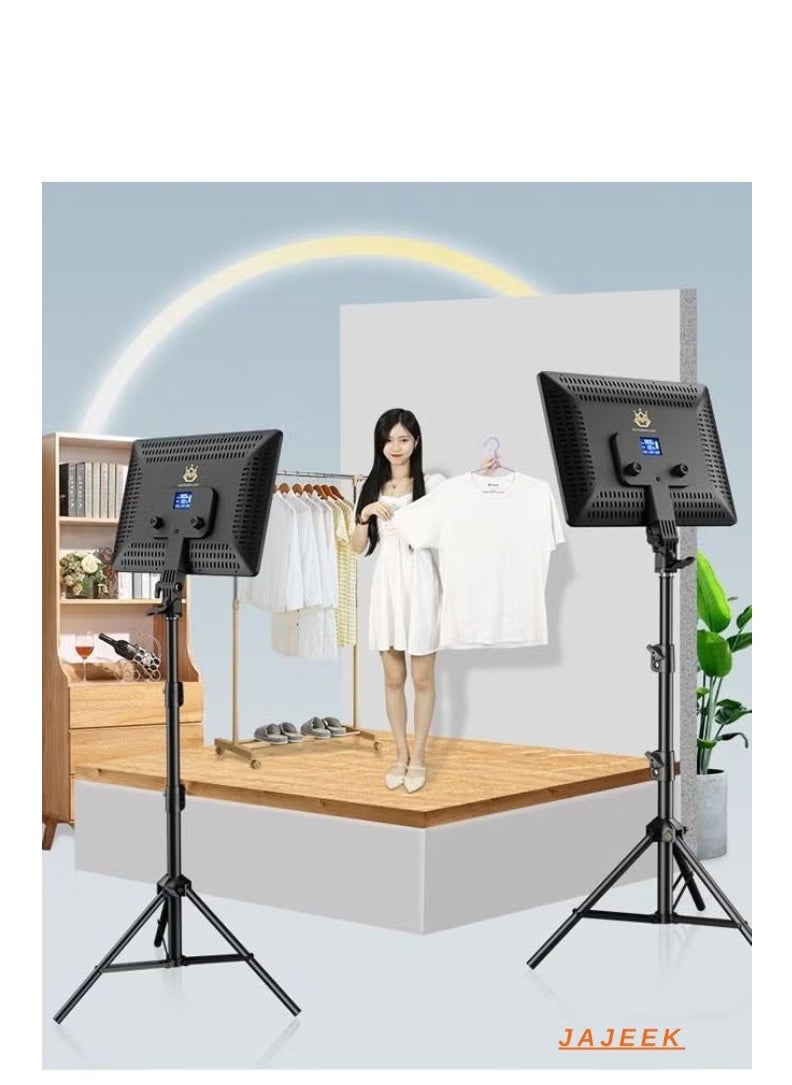 JAJEEK A111 Photography Light with Remote – Adjustable 3200-6000K LED Lighting for Studio & Video Photography, Dimmable with Stand, Remote Control for Precise Lighting Control, Perfect for Portraits, Product Photography, and Content Creation - Image 2