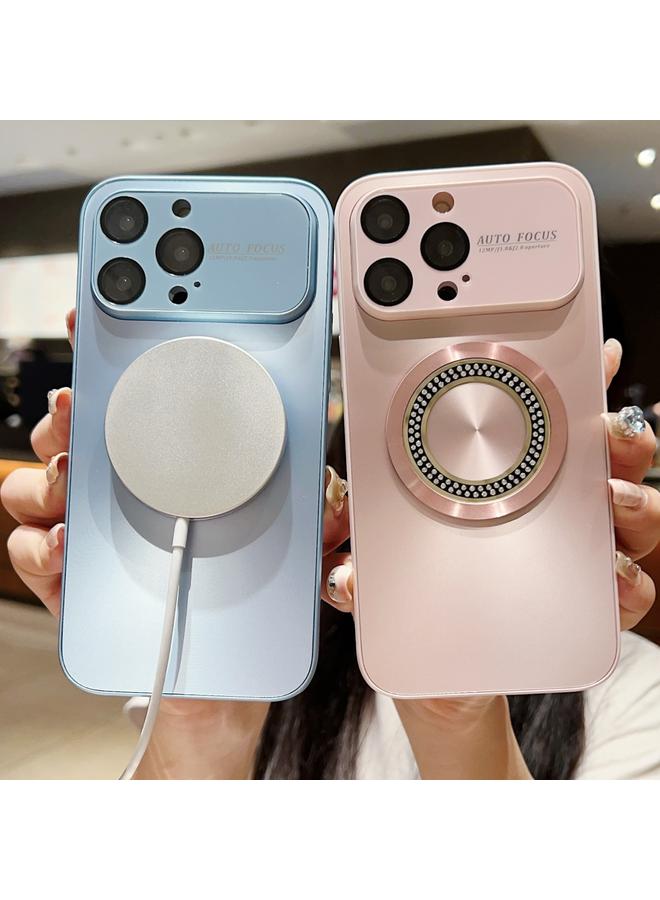 Zaboon Case For iPhone 11 Large Window Diamond Magnifier Magnetic Phone Case - Image 3