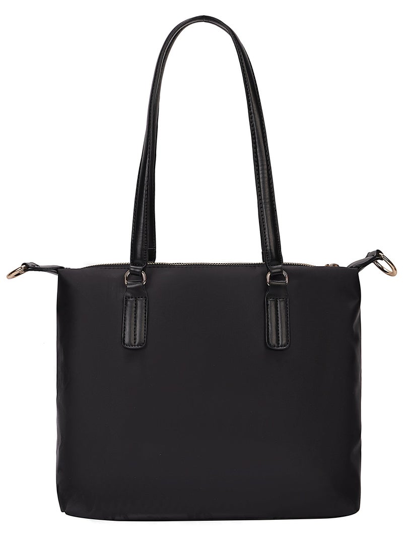 تومي هيلفيغر سبورت تومي هيلفيجر حقيبة الكتف السوداء ، حقيبة الكتف ، حقيبة حمل - Image 3