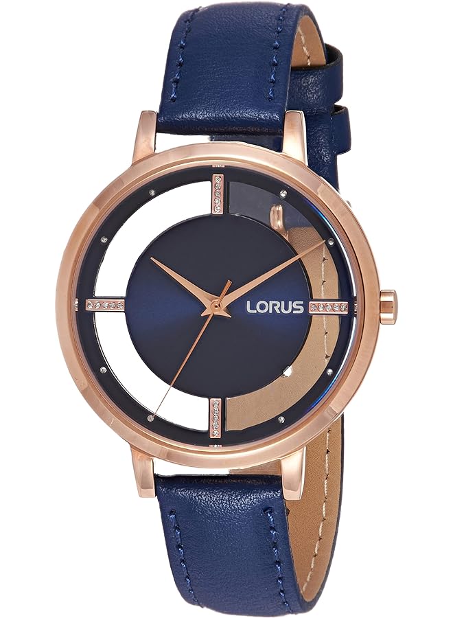 لوراس ساعة نسائية بحزام جلدي Rg292Px9 - Image 1