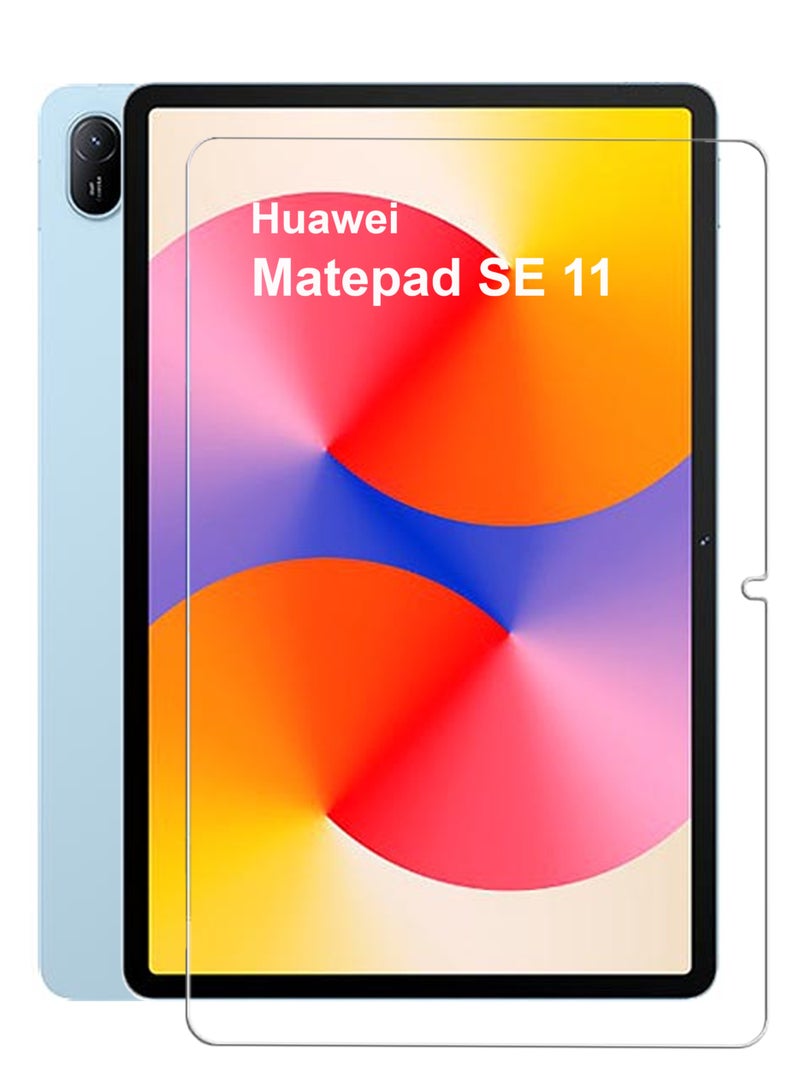 Huawei MatePad SE 11 Inch Tempered Glass Screen Protector – High Transparency, Delicate Touch, Anti-Explosion, Smooth Arc Edges, Easy Installation, Screen Protector for Huawei MatePad SE 11 - Image 1