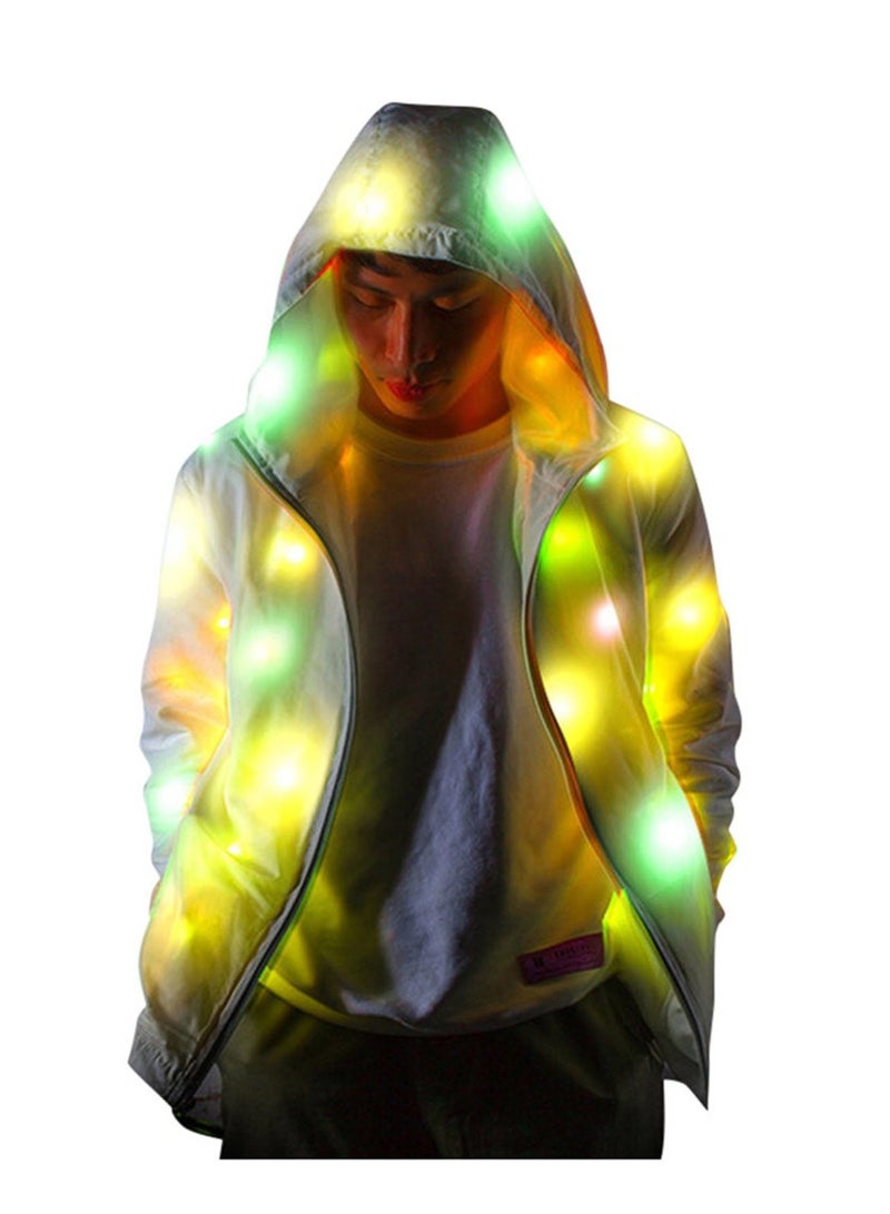 LED light-up clothes performance jackets colorful light-up party casual clothes  - Image 1