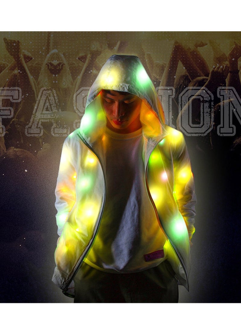 LED light-up clothes performance jackets colorful light-up party casual clothes  - Image 4