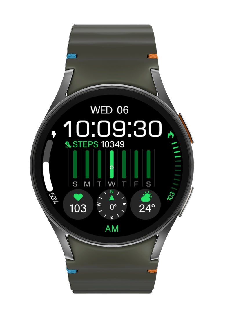 iOsuite iOsuite Smart Watch Support Bluetooth Calling 1.30" AMOLED  Fashion Screen Fitness Tracker with Heart Rate, Blood Pressure, SpO2, Sleep, Support Android and IOS Phones  - Image 2