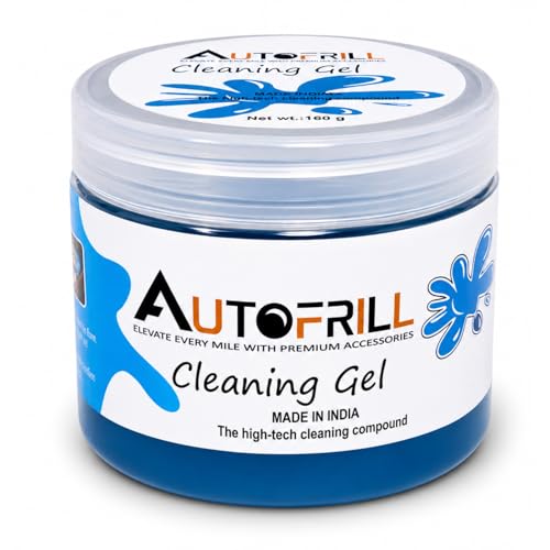 AUTOFRILL Cleaning Gel for Car AC Vent Interior Dust Keyboard Cleaner Super Clean Gel Cleaner Kit Universal Car Interior, Keyboard, PC, Laptop, Cleaning Kit Car Cleaning Gel (Blue-160 gm) (Pack of 1) - Image 1