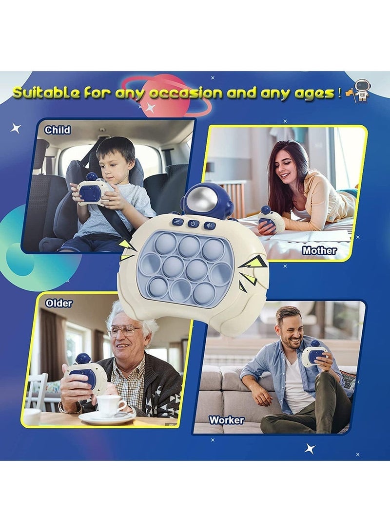 Wish Electronic Quick Push Light Up Pop Game Fidget Toys for Adults and Kids with Puzzle Game Machine Push Pop Bubble Fidget Sensory Toy Birthday Gifts - Image 4