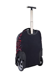 Wires 3 Piece Kids School Trolley Bag laptop compartment Big Wheels With Lunch bag & Pencil Case  - Image 5