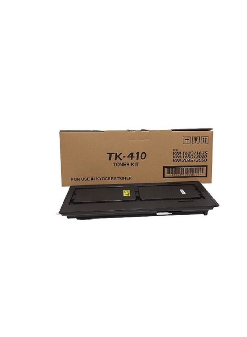 Tk Toner TK-410 Black For Use In Kyocera KM-1620/1650/2020/2050 Copier.