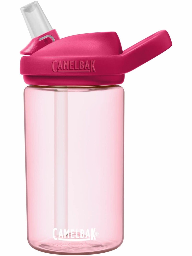CAMELBAK CamelBak eddy+ 14 oz Kids Water Bottle with Tritan Renew - Straw Top  Leak-Proof When Closed  Grapefruit - Image 3