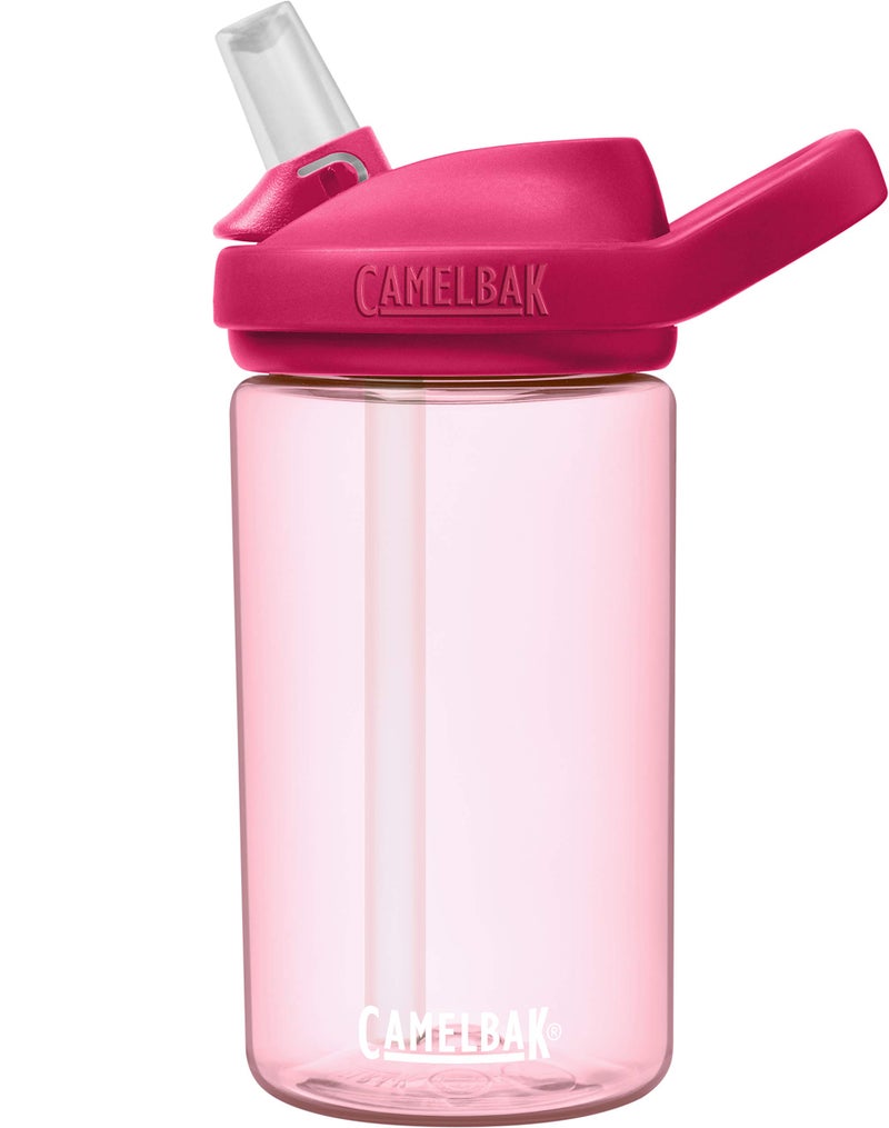 CAMELBAK CamelBak eddy+ 14 oz Kids Water Bottle with Tritan Renew - Straw Top  Leak-Proof When Closed  Grapefruit - Image 1