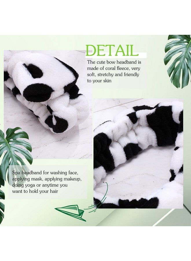 Hanaive Headbands for Women for Washing Face Spa Headband and Wristbands, Makeup Headband for Washing Face, Soft Facial Makeup Head Band, Shower Skin Care Hair Supplies - Image 2