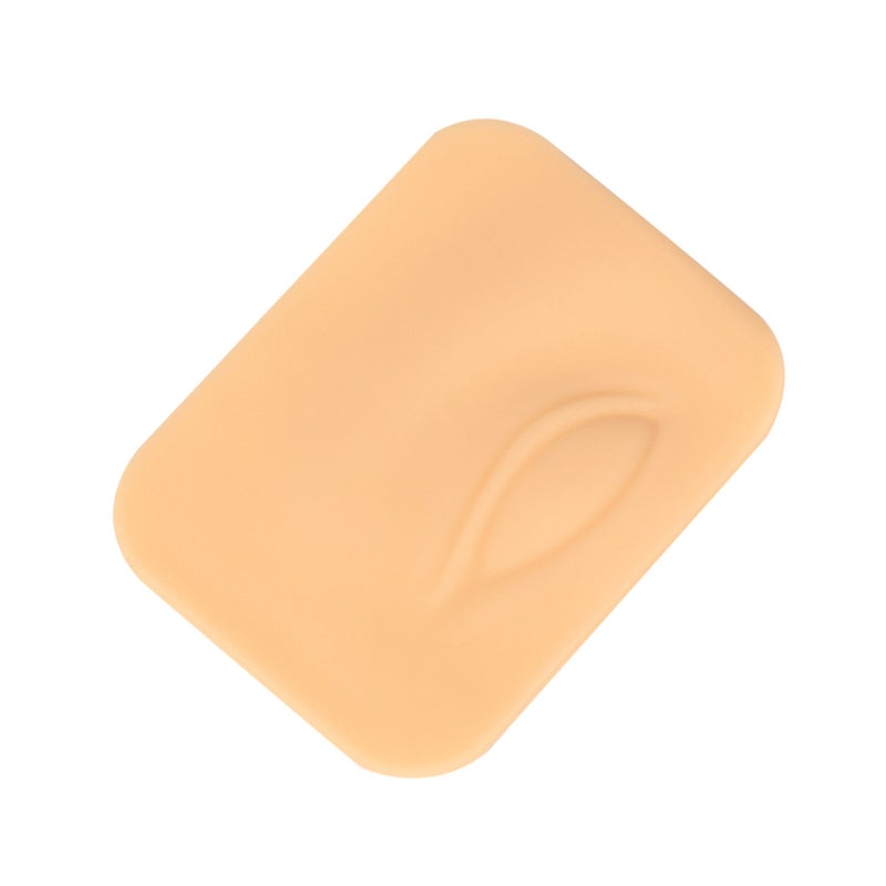 Tattoo Practice Skin: 1 Pair Neutral Silicone - Double-sided Three-dimensional With Clear Eyeliner Position, Good Elasticity Close To Real Skin Texture for Eyebrow Tattoo, Eyeliner Practice & False Ey - Image 2