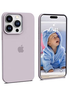 iPhone 15 Pro Mobile Case Cover with Soft Liquid Silicone Protection Anti-Scratch Shockproof Accessories Slim Protective Back Cover with Comfortable Hold Touch Feeling and Anti-fingerprint