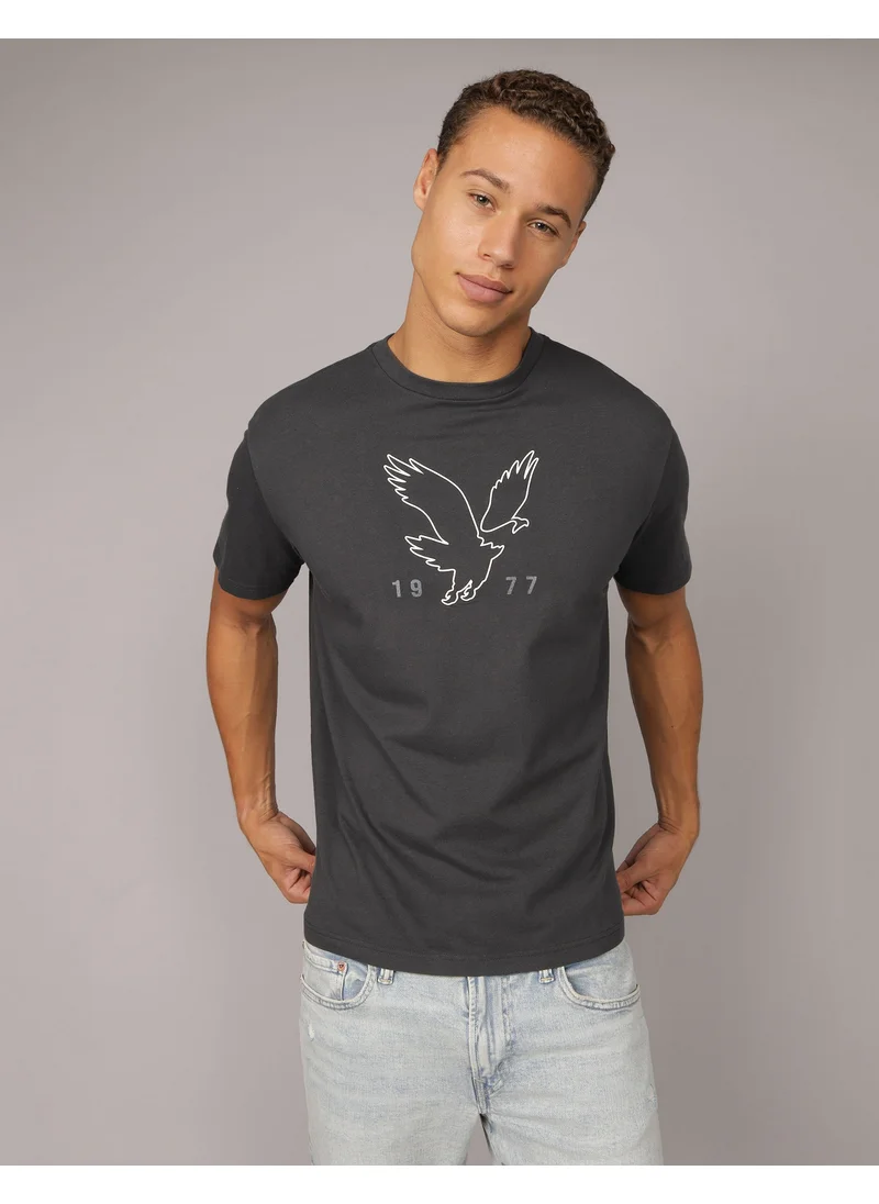 امريكان ايجل AE Logo Graphic T-Shirt