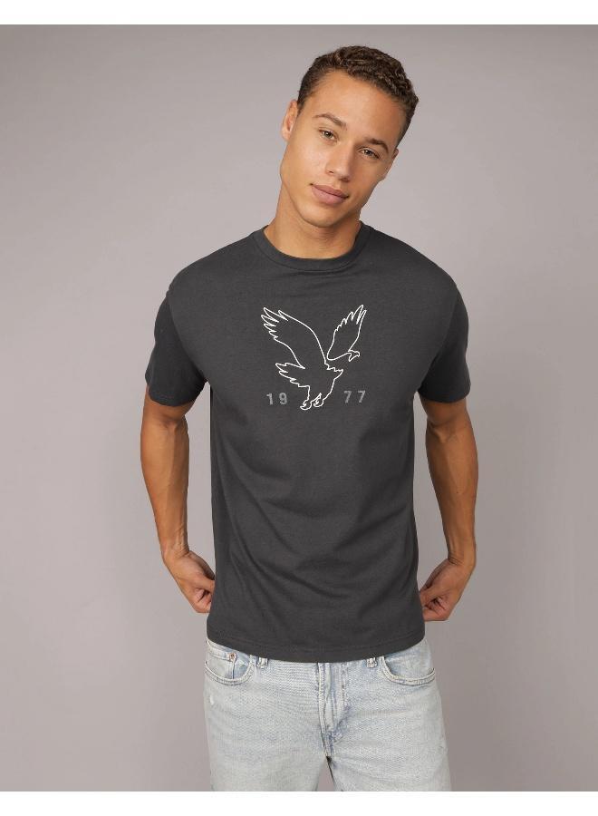 American Eagle AE Logo Graphic T-Shirt - Image 1