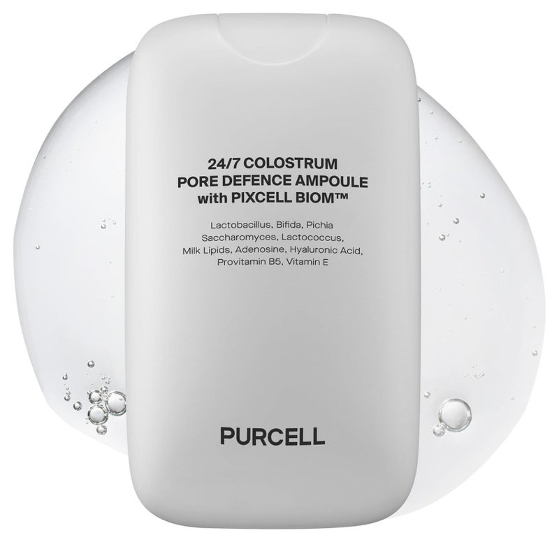 PURCELL 247 Colostrum Ampoule Mist  Glass skin with Long Hydration Poreless Smooth Skin Before  After Makeup Hyaluronic Acid and Vitamin For All Skin types 185 fl oz