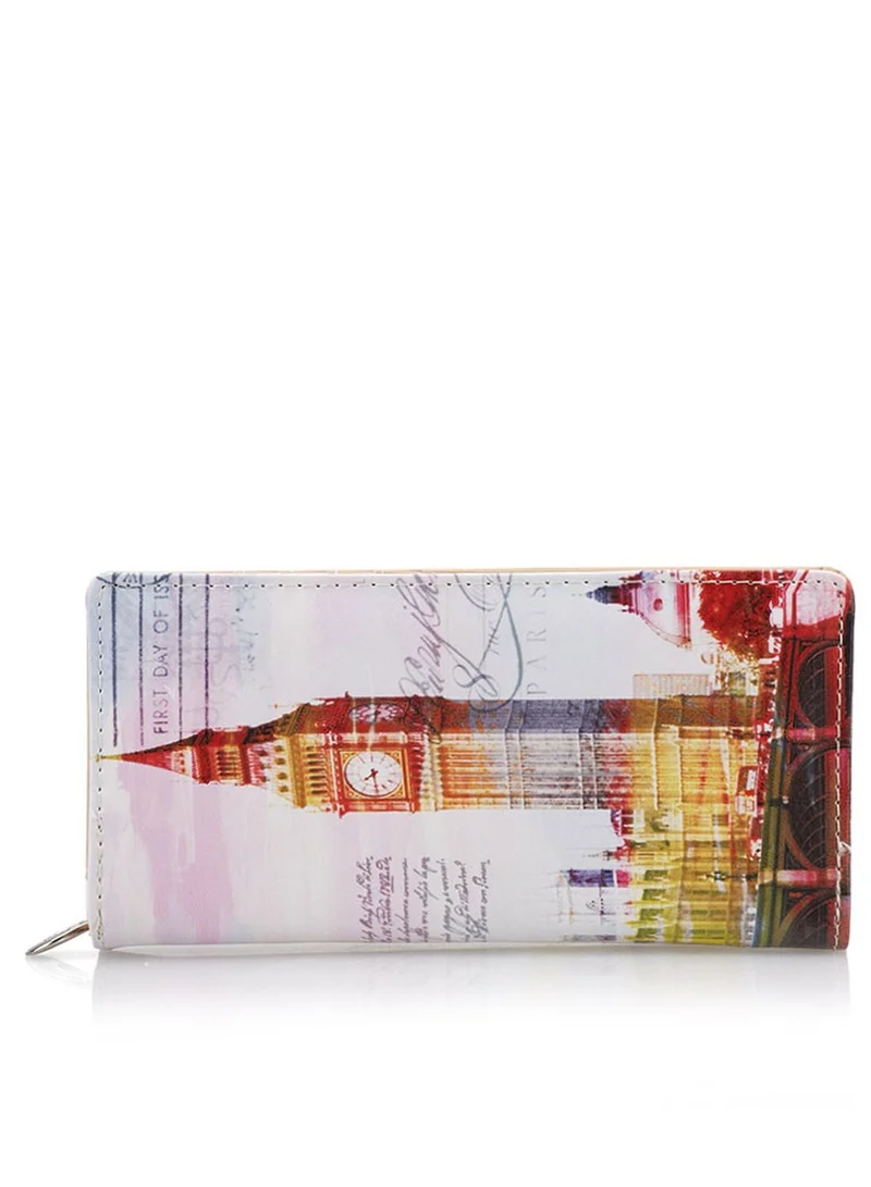 Ginger Printed Wallet